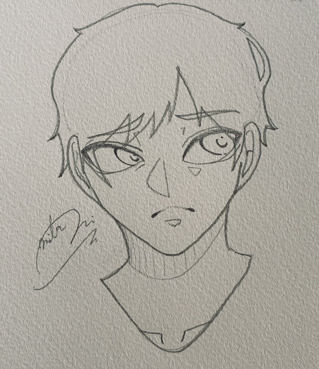 ショタを描こうと思った私、早々に諦め

 #イラスト  #Illust  #illustration