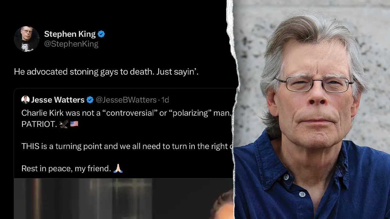 🇺🇸 Larry 🇺🇸 on X: "🚨BREAKING: Belfast Books has decided to remove all Stephen  King titles from their website due to his recent comments about Charlie Kirk,  which some found insensitive and