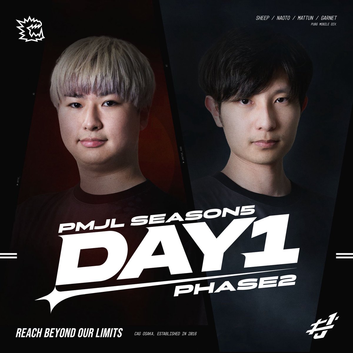 CAG OSAKA (@cyclops_osaka) on Twitter photo PUBG MOBILE JAPAN LEAGUE
SEASON5 PHASE2
_______________
🗓9/13(土) 15:00-
📺 youtube.com/live/XQtjgbTNq…
🔫Roster
- <a href="/RtyG_/">Naoto PUBGM</a>
- <a href="/Mattun_PUBG/">Mattun/CAG OSAKA</a>
- <a href="/Garnet_pubg/">CAG Garnet</a>
- <a href="/Sheep_gg/">Sheep🐑</a>
公式Xのフォローと
#CAGWIN であなたの推し選手を応援しましょう🌻
#PUBGMモバイル #PMJL PUBG MOBILE JAPAN LEAGUE
SEASON5 PHASE2
_______________
🗓9/13(土) 15:00-
📺 youtube.com/live/XQtjgbTNq…
🔫Roster
- <a href="/RtyG_/">Naoto PUBGM</a>
- <a href="/Mattun_PUBG/">Mattun/CAG OSAKA</a>
- <a href="/Garnet_pubg/">CAG Garnet</a>
- <a href="/Sheep_gg/">Sheep🐑</a>
公式Xのフォローと
#CAGWIN であなたの推し選手を応援しましょう🌻
#PUBGMモバイル #PMJL
