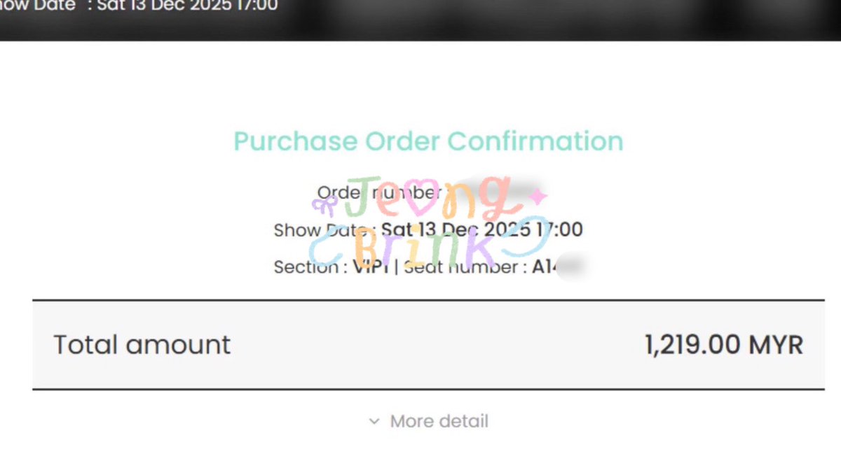 wts ขายบัตร #TDS4inKL 
#NCTDREAM_THEDREAMSHOW4_KUALALUMPUR

⌒ ♡ » sat 13 : membership 
⌒ ♡ » บัตร VIP1 standing 
⌒ ♡ » Seat 1000+ (แต่ยังไม่ใช่คิวจริง)
⌒ ♡ » คิวจริงจะออกก่อนวันคอน 2 วีค
⌒ ♡ » รับมัดจำ 50%
⌒ ♡ » สนใจ dm มาได้เลยค่ะ