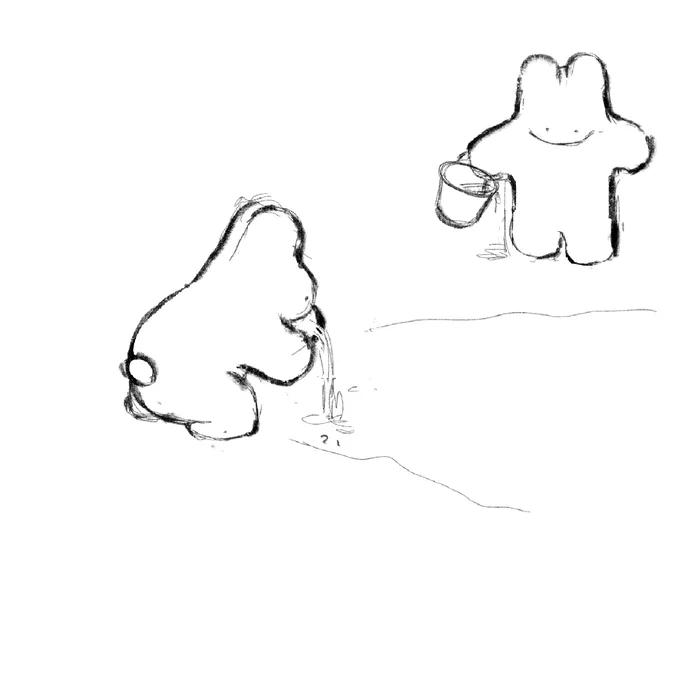池を作る 