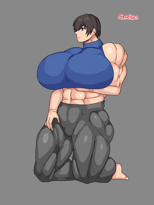 ポートレボディビル模写。