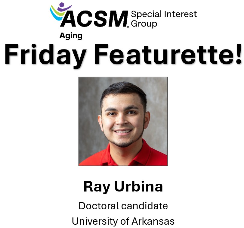 ACSM - Aging Interest Group tweet media