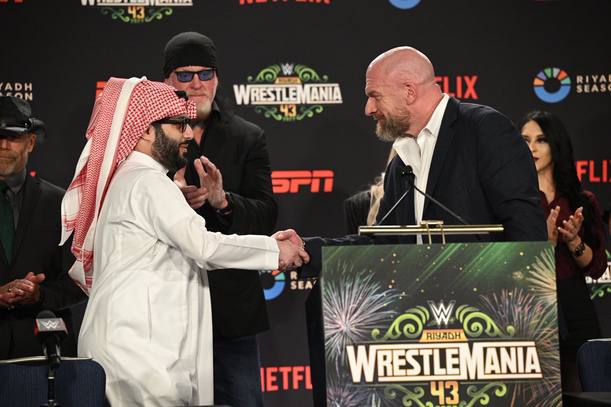 Are you telling me I can watch WrestleMania in 2027 on Saturday and Sunday at 1 PM, 2 PM, or 3 PM EST? Sign me up!

On a serious note, the fans who are crying and showing blue-sky behavior on this app don't seem to realize how powerful Turki Al-Sheikh is. C'mon, pals! WWE has