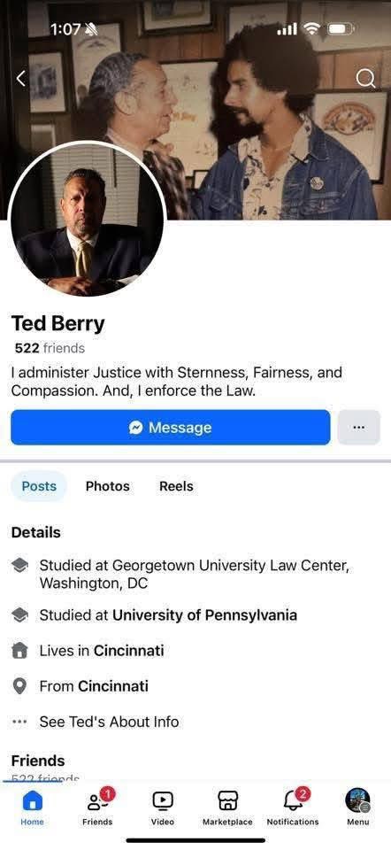 WomenPostingLs's tweet image. Meet the Dishonorable Ted Berry, one of America’s most vile judges.

This man has no right enforcing the law while making disgusting comments like this. He CANNOT BE TRUSTED.

Make sure to let the courts know what you think of him.