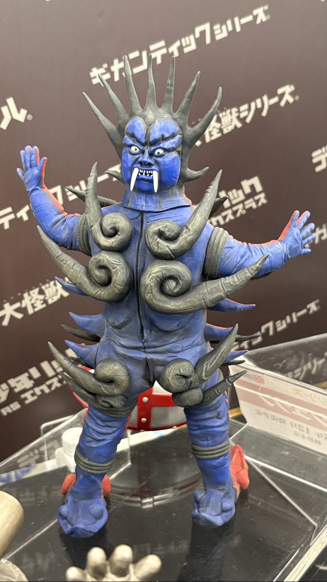 🏮#ツブコン 展示品紹介🏮 二面凶悪怪獣アシュランが大怪獣シリーズ