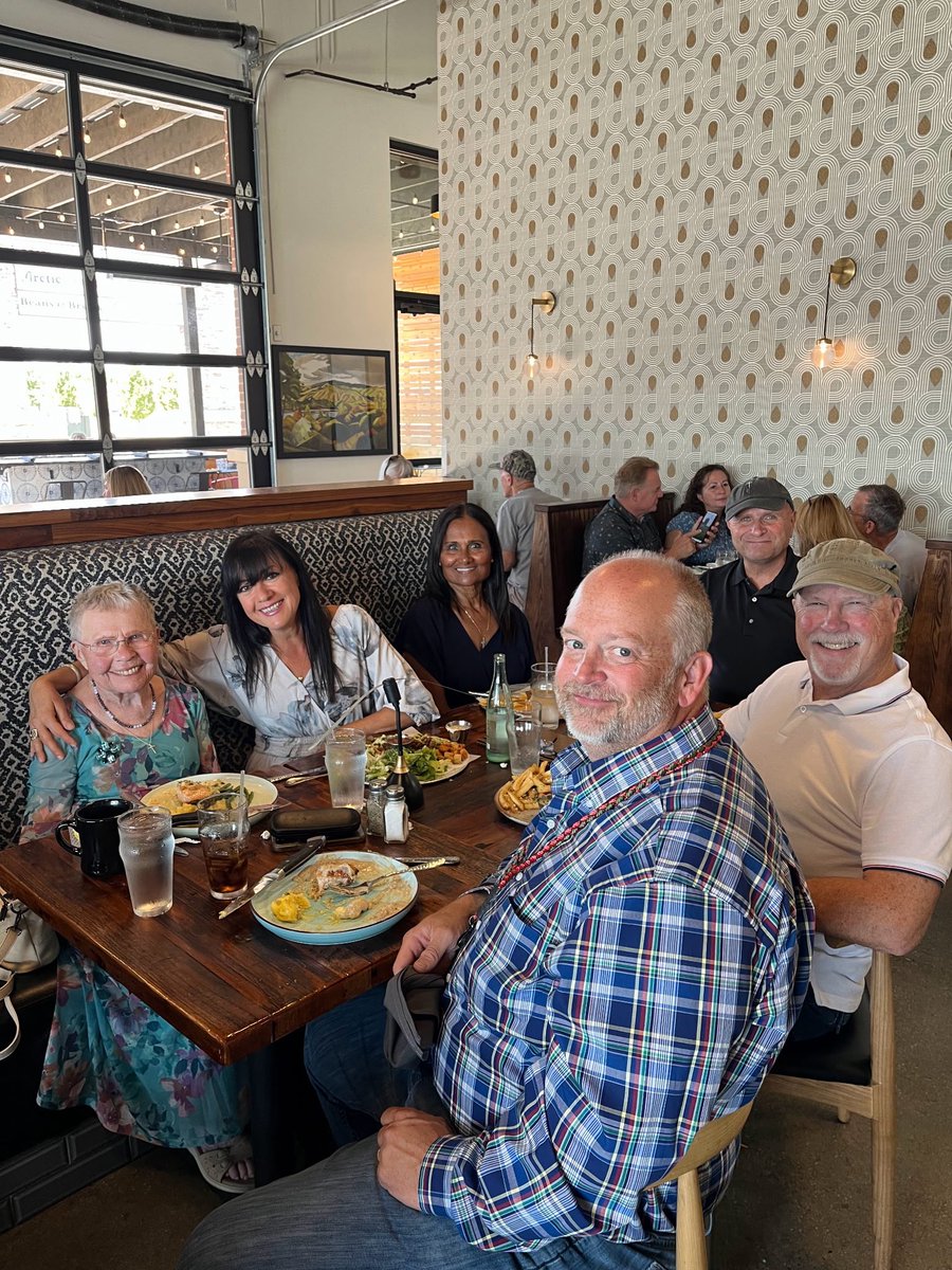 Happy 100th birthday to Ms. Laurie Lively of Star Idaho.   An incredible and beautiful lady with an amazing life story .  I gave her some flowers, city coin and hat on behalf of the grateful City of Star.  I was honored Ms. Laurie wanted to meet me for her birthday so we