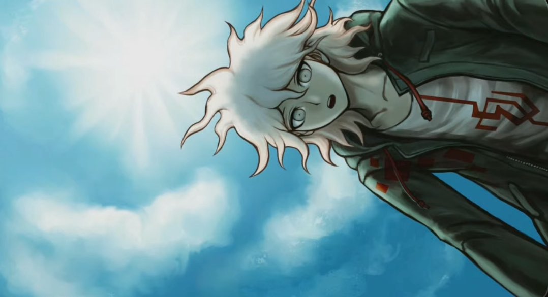 White hair jump scare