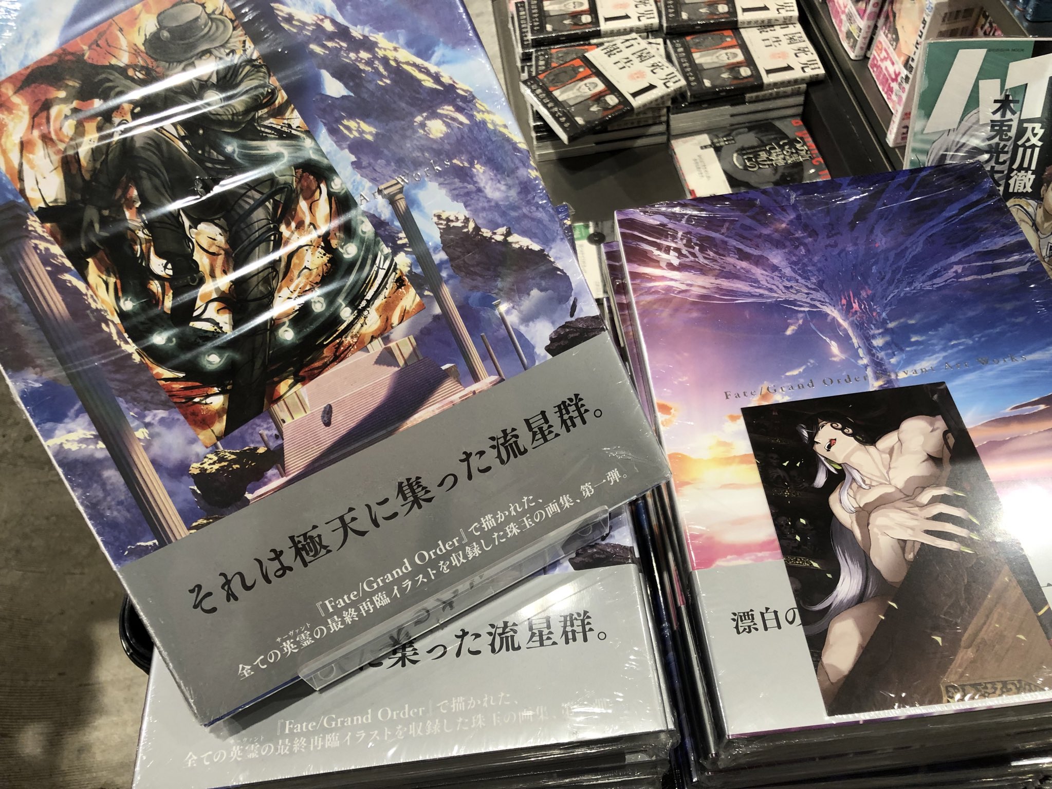 最終再臨画集Ⅰ・Ⅱセット　巌窟王ポストカード 最終再臨画集Ⅰ・Ⅱセット 巌窟王ポストカード Fate/Grand Order