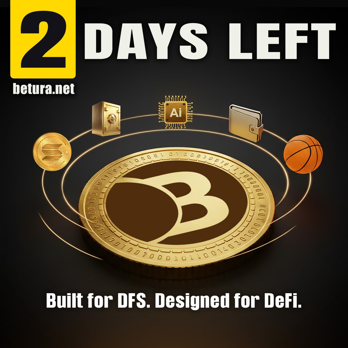 beturaplatform's tweet photo. 🔥 2 Days to Go – All Eyes on TGE

This isn’t just another DFS token. It’s a blueprint for next-gen fantasy:
⚡ Instant payouts
📊 Smarter data
🎮 DFS built for DeFi natives

$BETURA launches in 2 days. Be early.
🔗 https://t.co/sEHkezHtNW https://t.co/KdDuFbYG15