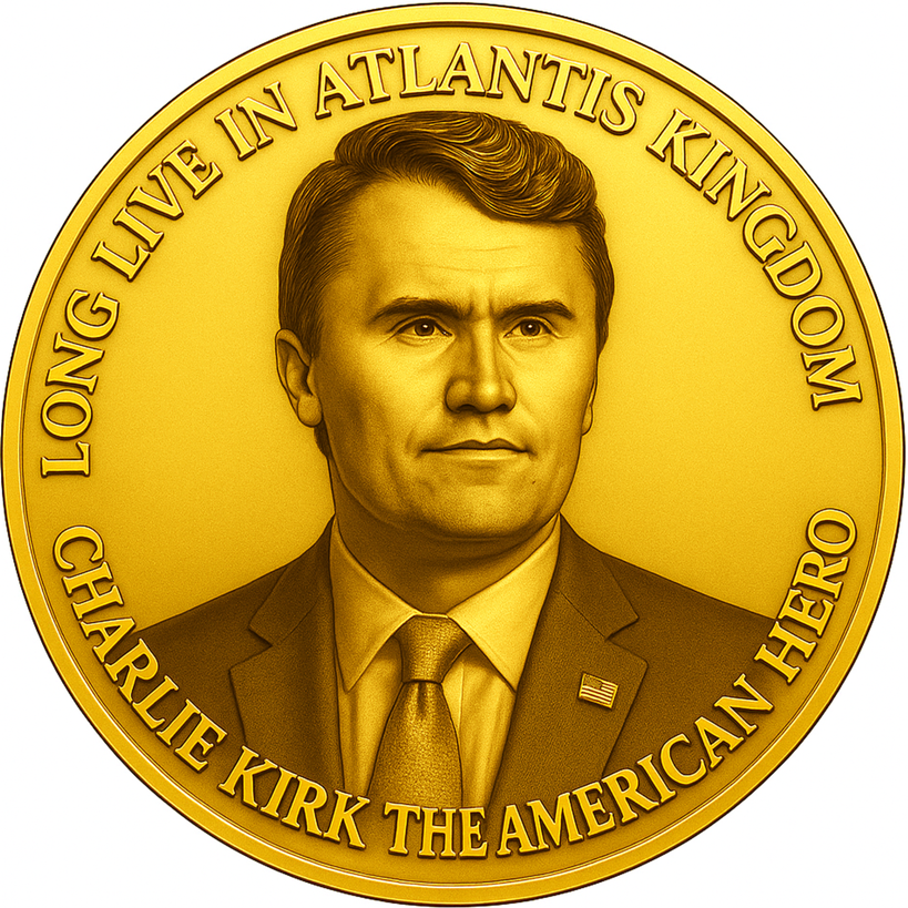 📣 Airdrop to Everyone: Charlie Kirk the American Hero (KIRK) from AtlantisChain ❤️

To honor the legacy of an American hero, the airdrop of Charlie Kirk the American Hero, KirkCoin (KIRK), is now open to everyone who objects to violence anywhere in the world — not just in the