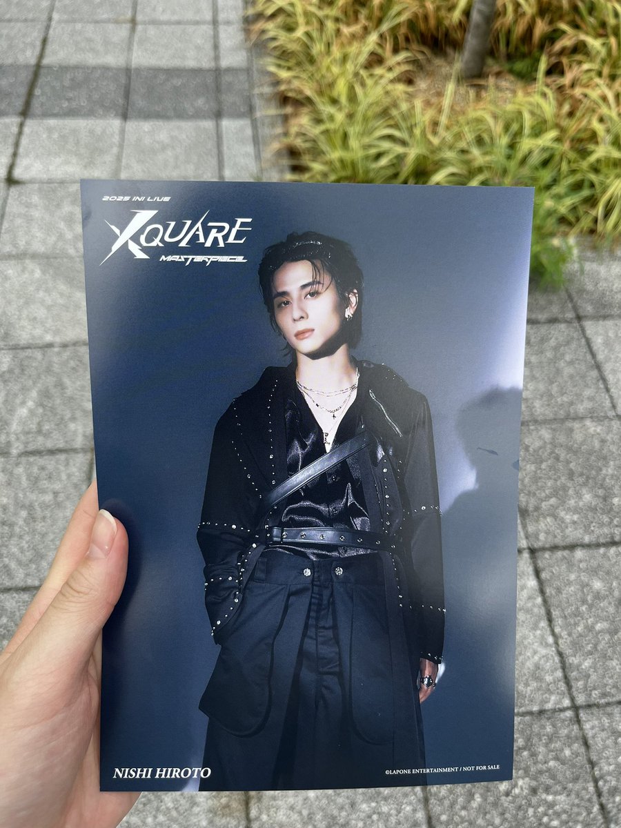 rate_tkr's tweet photo. INI_XQUARE_MASTERPIECE 
フライヤー 交換

譲   西
求   後藤

本日会場にて交換希望です🙇🏻‍♀️

 #INI_XQUARE_MASTERPIECE
 #INI  #INI交換 https://t.co/hBg4CPv2wH