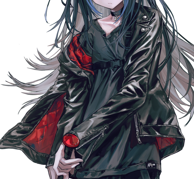 良い革ジャン描けた 