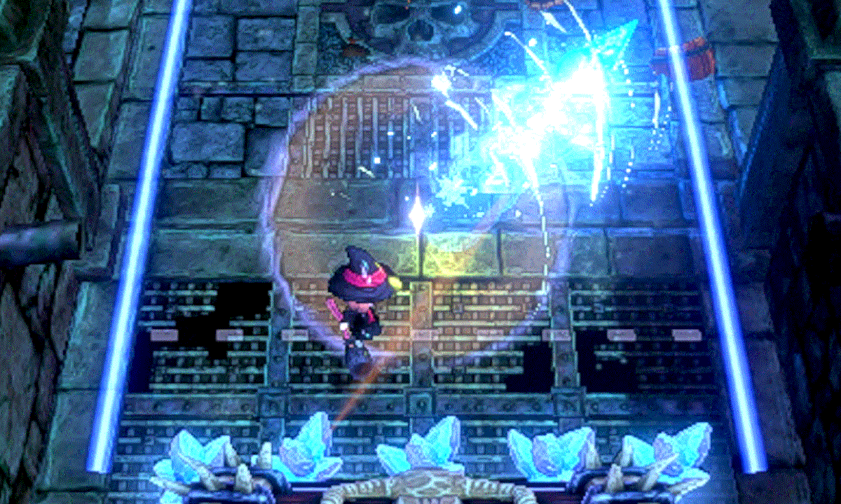 kudan56880897's tweet image. 組み込む目途が立ったので…。4章アプデで、新アクション追加します！
チャージ入力で、ブロックを部分的に貫通可能な「チャージスピア」が発動！ 詰まったブロックへと風穴を空け、コンボを伸ばす起点を作ろう！（SPゲージを一部消費します）
#SmashBack #IndieGameDevs #スーパーゲ制デー