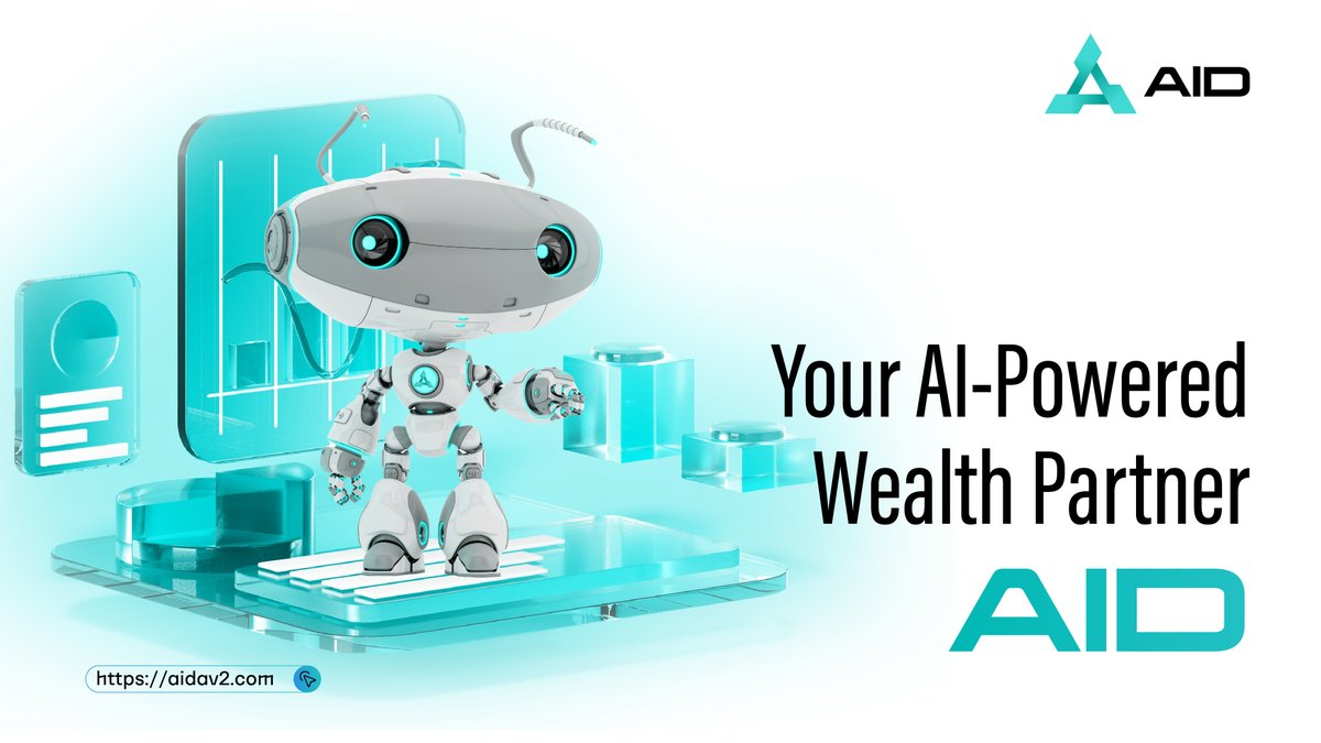 AIDAv2_official's tweet image. 🤖 Meet your AI-powered wealth partner: AID.
📈 From smart investing to risk management, AID helps you grow &amp;amp; protect your assets with next-gen AI × DeFi solutions.
💡 Smarter wealth, simplified.
#AID #AI #DeFi #WealthManagement #Crypto