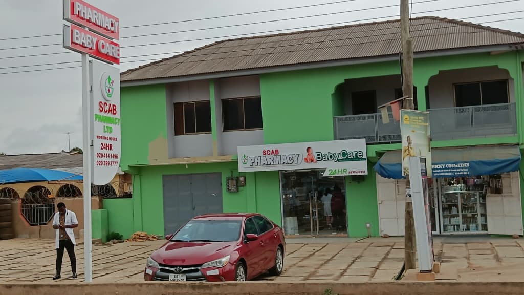 scabpharmacy's tweet image. SCAB Pharmacy Spintex is open 24/7 at Kotobaabi 2nd, after the bridge. Visit us or order online for delivery: scabpharmacy.com. Call 054 308 6089 / 054 497 9539.
#SCABPharmacy #Spintex #Kotobaabi #24Hours #PharmacyNearMe #HealthAndWellness #MedicinesDelivery #FastDelivery