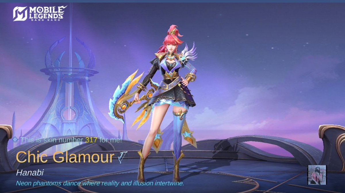 jhanize925's tweet photo. I just obtained a new skin Chic Glamour in Mobile Legends: Bang Bang! Let's face off against the world's best MOBA players together! 
https://t.co/zc7xWSX1GE https://t.co/gyDzy2O1oj