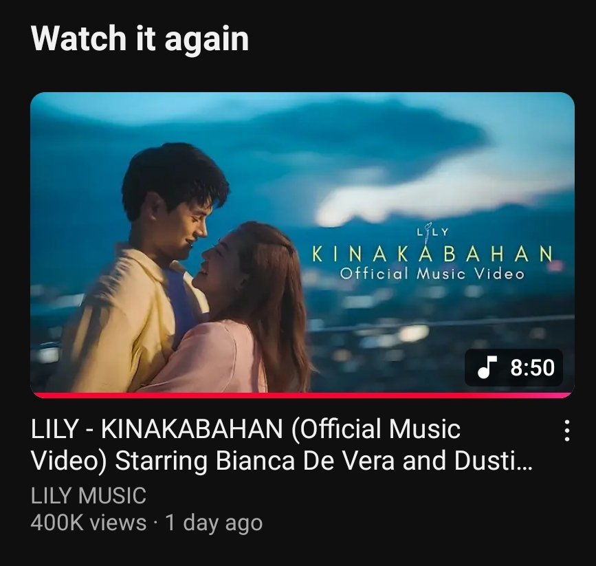 Congratulations <a href="/dustinyuu/">Dustin Yu</a> <a href="/biancadeveraa/">Bianca De Vera</a> and <a href="/lilymusicph/">LILY</a> 👏🎉

Stream pa more 🥰🥰