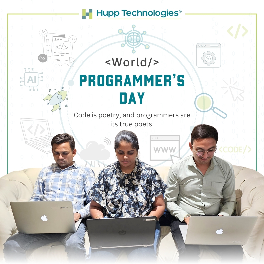 hupptech's tweet image. Happy World Programmers’ Day! 👩💻

Today, we celebrate the brilliant minds who turn complex logic into simple solutions, and ideas into reality. 🚀
 
#ProgrammersDay #CodingLife #CodeInnovators #DevelopersDay #TechLife #BehindTheCode  #hupptechnologies #huppteam