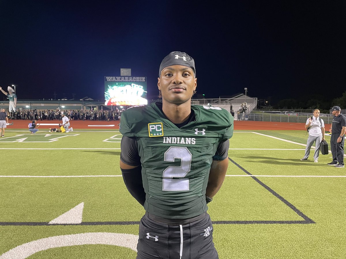 Fresh off an SMU visit, ‘27 DB JayQuan Snell showed out for Waxahachie against Forney.

Top programs across the country are recruiting Snell, one of the best juniors out there

on3.com/rivals/jayquan…