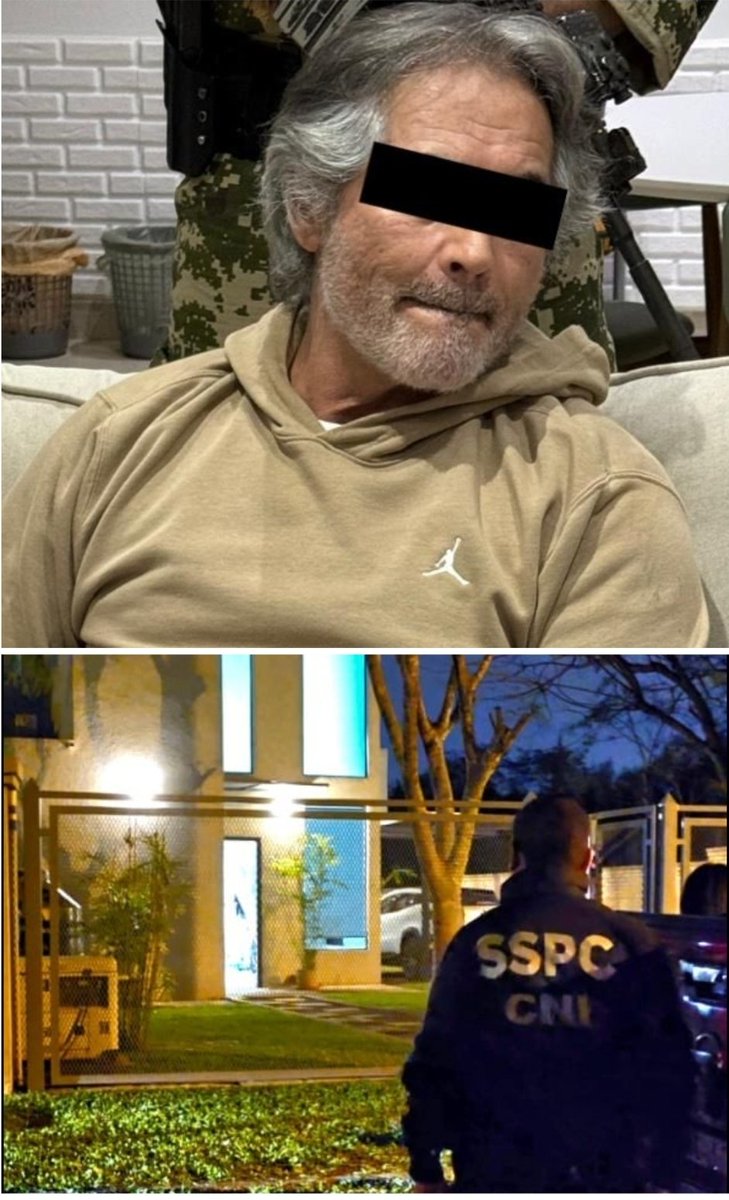 #ULTIMAHORA 
🚨 Cae Hernan Bermudez Requena, Líder de la Barredora y Exsecretario de Seguridad de <a href="/adan_augusto/">Adán Augusto López H</a> 

Lo que nunca hizo <a href="/FelipeCalderon/">Felipe Calderón 🇲🇽🇺🇦</a> con su compadre García Luna, si lo hace la 4T con <a href="/Claudiashein/">Claudia Sheinbaum Pardo</a> y <a href="/OHarfuch/">Omar H Garcia Harfuch</a>. 

No somos iguales, somos mejores...