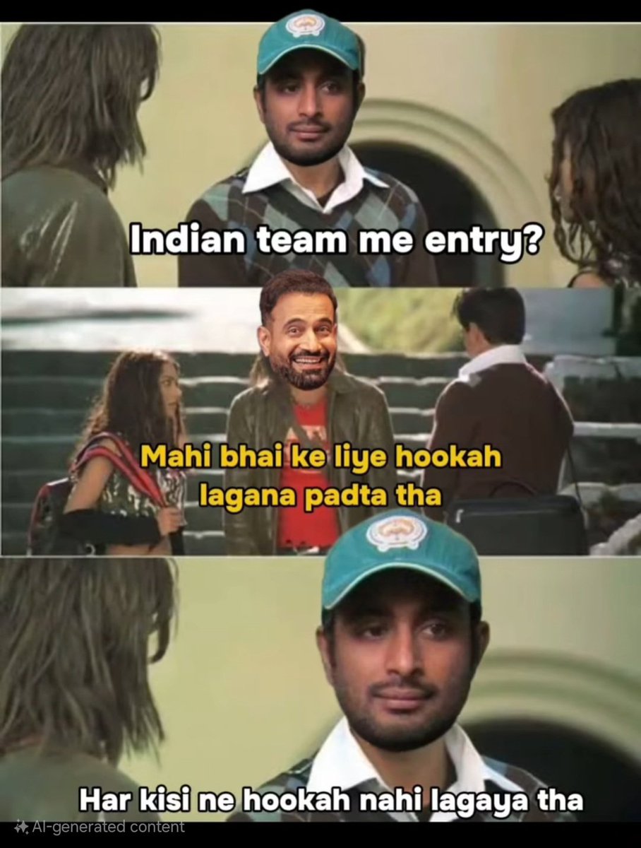 Kuchh logo ko Thala ka  hookah peena bhi pdta tha ☠️💀