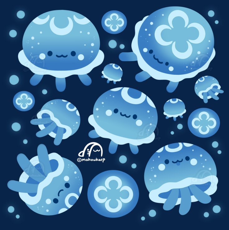 moon jelly 🪼