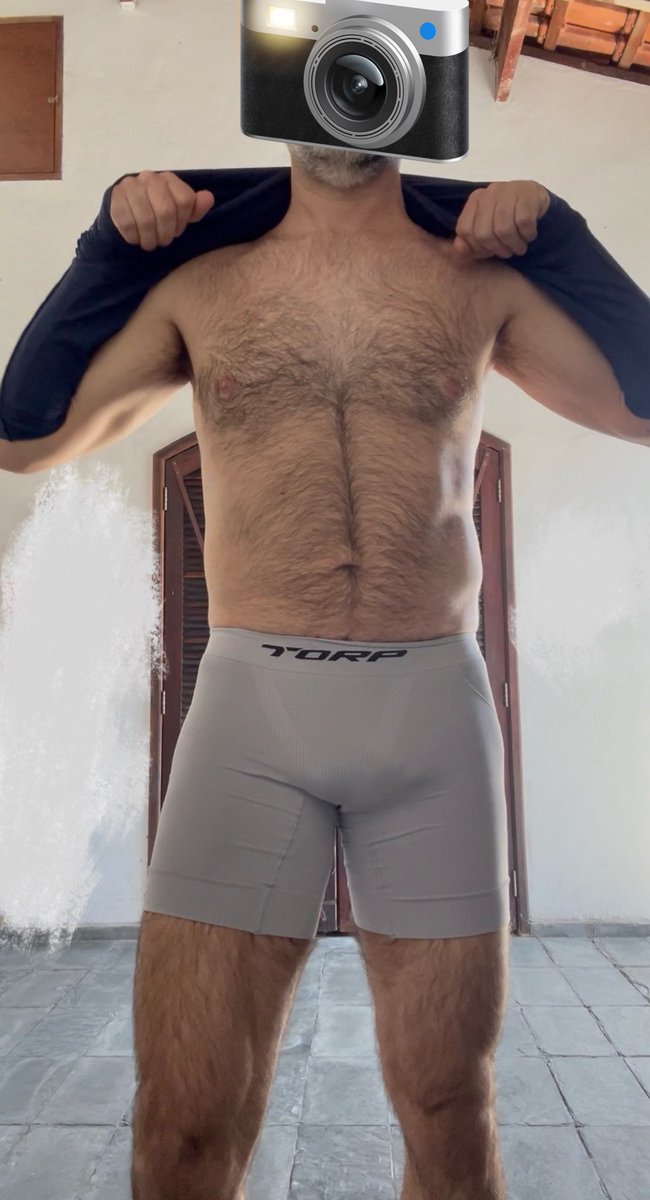 Modelito do treino de hj, SQN 🤣🤣🤣🤣.  Não sou tão audacioso assim. #cueca#cuecaboxer