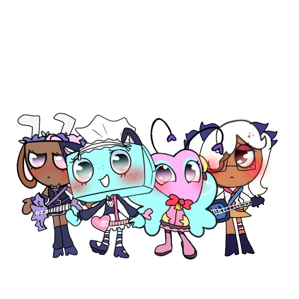 OhioSushi79302's tweet photo. #dandysworldfanart #Tisha #dandysworldtisha #bassie #dandyworldbassie #flutter #dandyworldflutter #ginger #dandysworldginger #showbyrock #dandysworld https://t.co/i1Xqbf3wde
