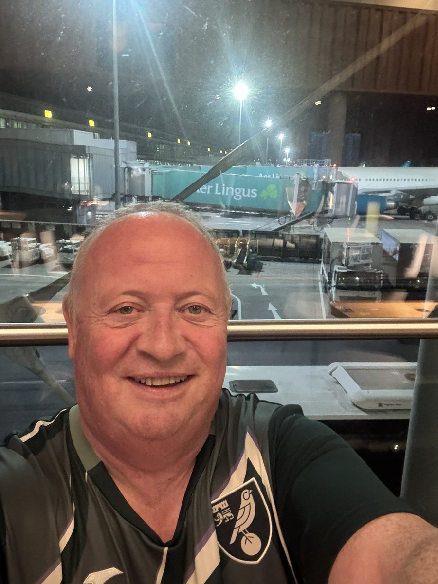 <a href="/DublinAirport/">Dublin Airport</a> lounge →<a href="/AerLingus/">Aer Lingus</a>  hop to Birmingham → train to Coventry.
Norwich away day vs the Sky Blues incoming 💛💚

O’Grady Outlook out today + Beyond the Barclay hits 100 🎉 with a Coventry special full of travel tips.

Aer Lingus breakfast sorted… <a href="/Ryanair/">Ryanair</a> “supper”