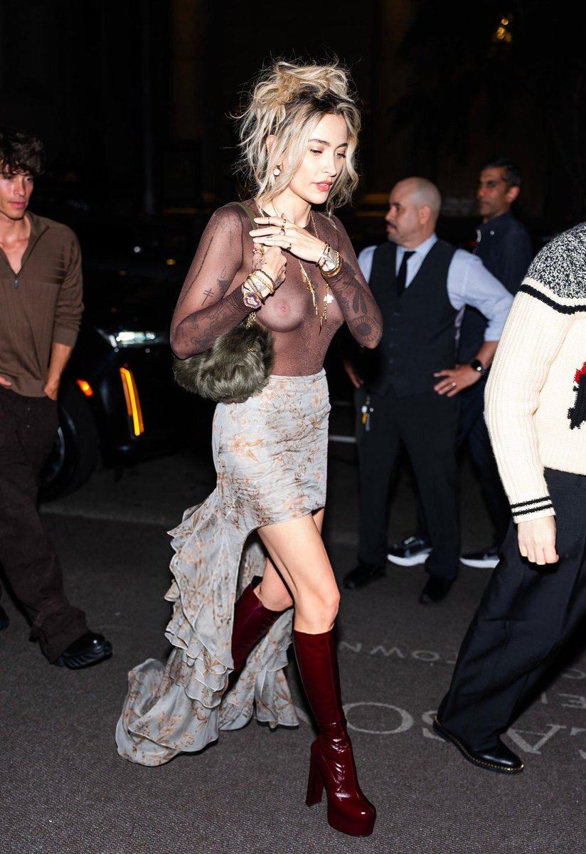 paris Jackson in new york city