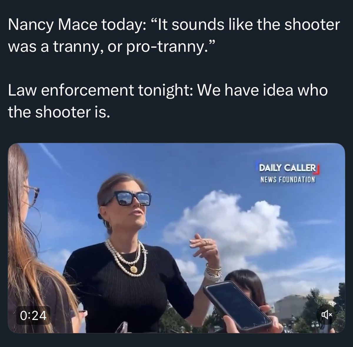 <a href="/RepNancyMace/">Rep. Nancy Mace</a> Speaking of dehumanizing language…

This you?