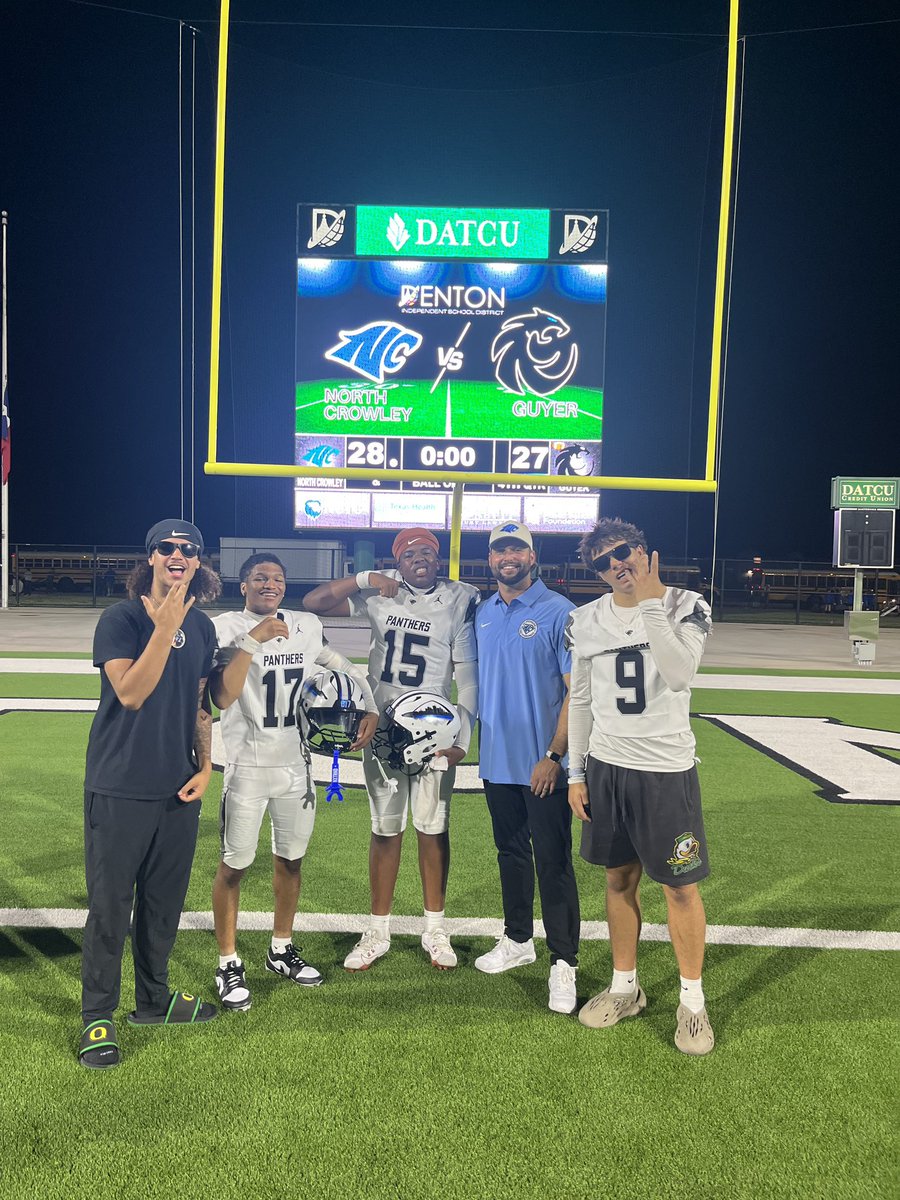 Panthers are 3-0 <a href="/JTTheCannon/">Jacob “JT” Torres 2027 QB</a> <a href="/7reassons/">DeMarcus “Boone” Harris II</a> <a href="/Coach_Bacc/">Bryce Baccarini</a> <a href="/CoachKPark/">Kevin Park</a>!