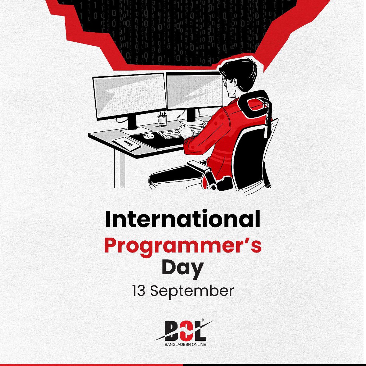 BOL_Bangladesh's tweet photo. Behind every smooth click, every seamless app, and every smart solution — there’s a programmer. Happy International Programmer’s Day!
#BOL
#ProgrammersDay
#InternationalProgrammersDay
#HappyProgrammersDay https://t.co/7CvnX3fZoX