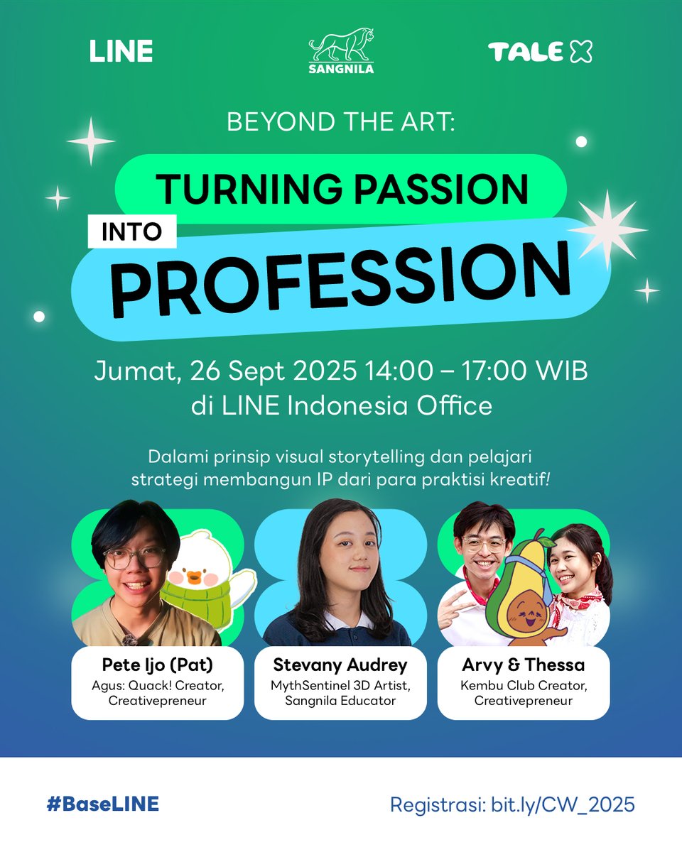 LINE Indonesia tweet media