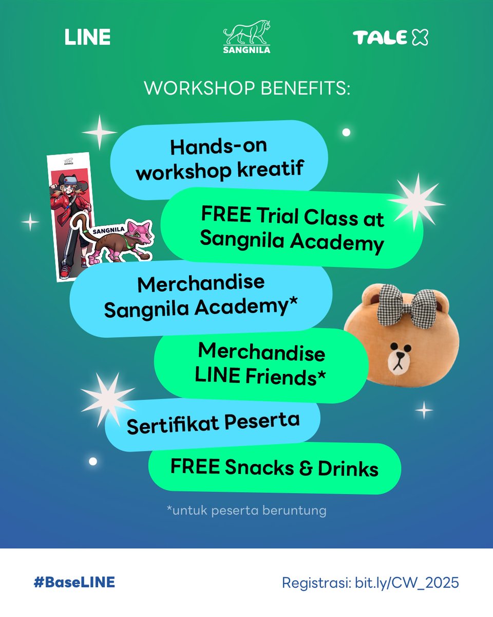 LINE Indonesia tweet media