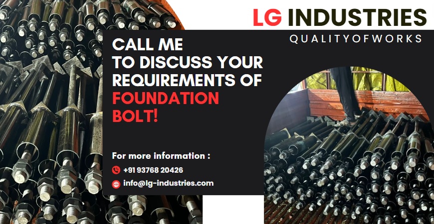 LGindustriesMFG's tweet image. Require quality Foundation Bolts @ competitive price ?
contact LG Industries, Ahmedabad, Gujarat
#FoundationBolts #AnchorBolts #BoltsAndNuts #ConstructionMaterials #IndustrialHardware #Fasteners #HeavyDutyBolts #SteelBolts #EngineeringSupplies #ConstructionTools #CivilEngineering…