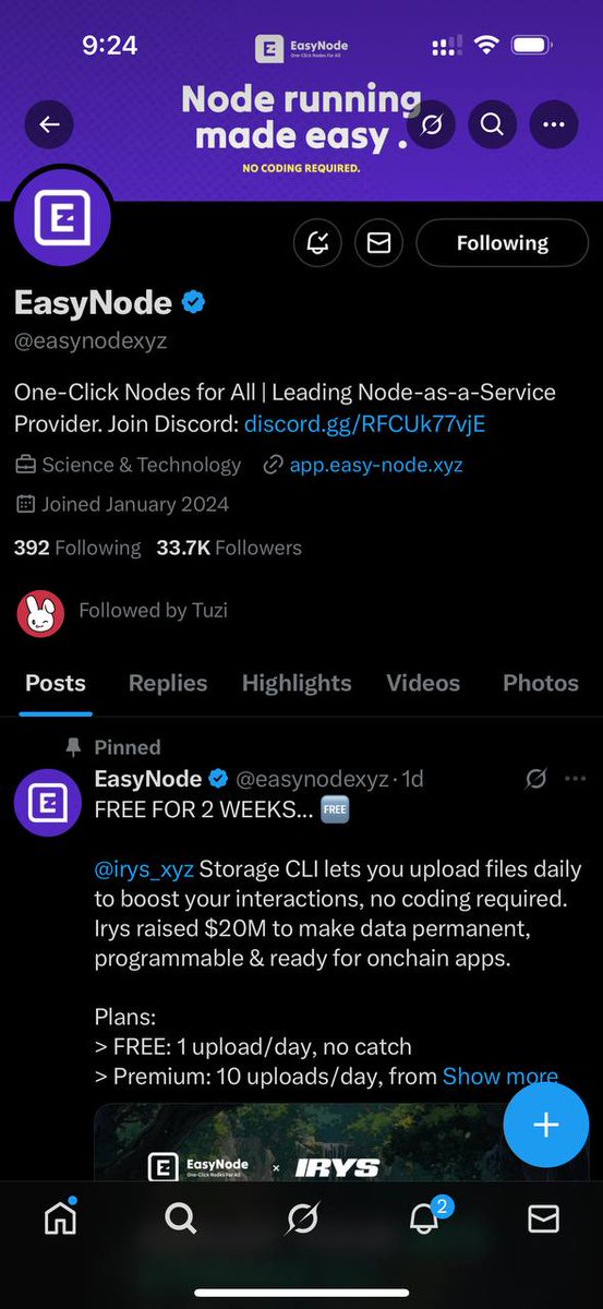 himanshuCrypto's tweet photo. ✅ All steps done!
📲 Subscribed &amp; proof shared
🤝 Already in the private Telegram group
💙 Happy to be part of the Crypto Telugu/Hindi fam 🚀
Excited for @easynodexyz x @CryptoTeluguO node giveaway 🔥
@gideonblessbtc @Ltn1728673 @jameskiIImon https://t.co/FssCZf4aDS