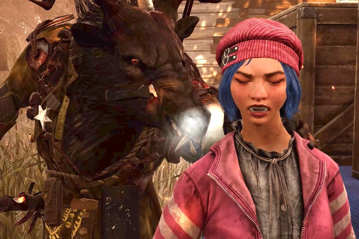 r_panda_h's tweet image. 鼻息…！！！

#dbd #deadbydaylight