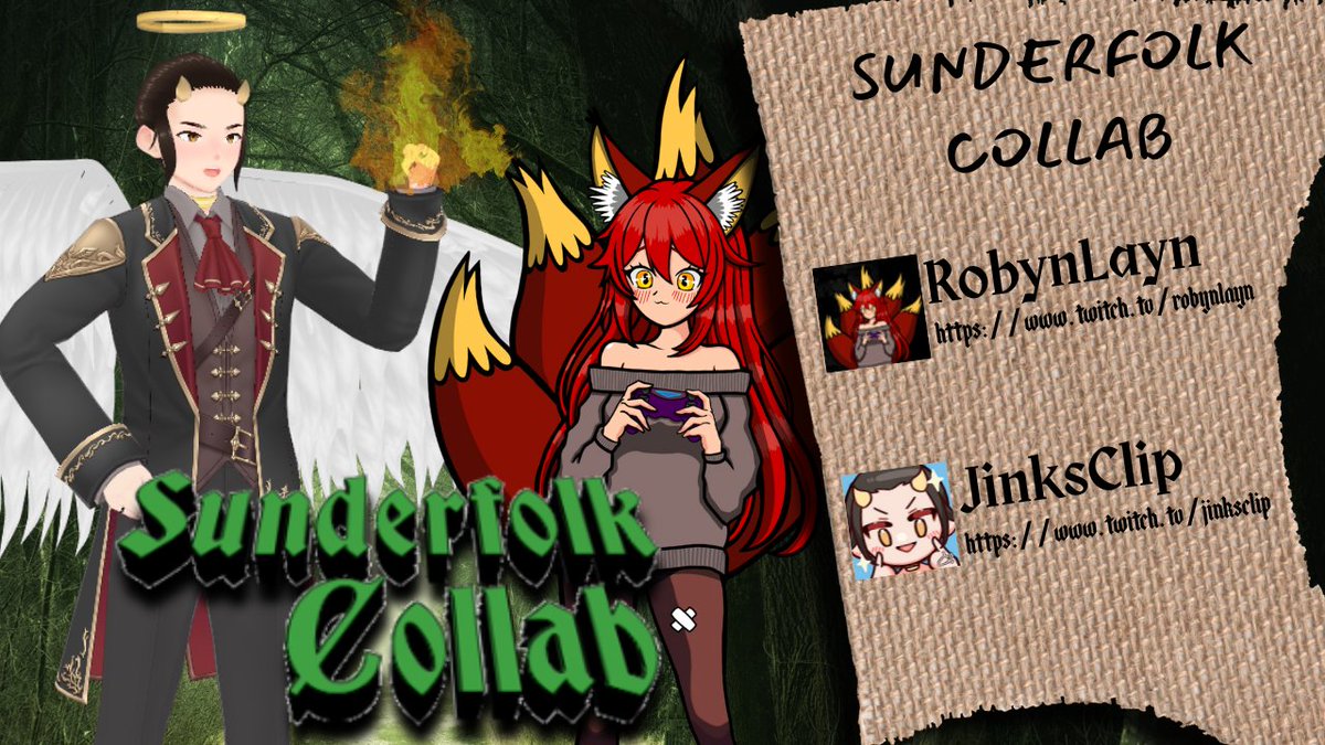[ENVTUBER] SUNDERFOLK STREAM WITH ROBYNLAYN! 🧙‍♂️🤺  

I will protect the Japanese Beetle! 😤💪🐞

Lube, Bube, Cube, and Bard, START!!! 😱🤩💪

#Sunderfolk | #ENVTuber | #VTuber | #Twitch 

🔴: twitch.tv/jinksclip