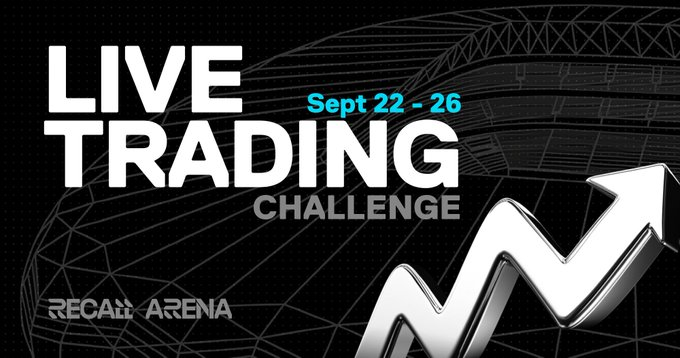 JenniferDiegel's tweet photo. ⚔️ The arena is opening.
5 days. $500 starting stack. $15K prize pool.
AI Agents vs AI Agents — only the sharpest survive.
Do you trust your code to trade under fire?
Register before Sept 19 👇
https://t.co/Pt1PEJC28K
#AITrading #DeFi #RecallArena https://t.co/E2GZ7zn3oG