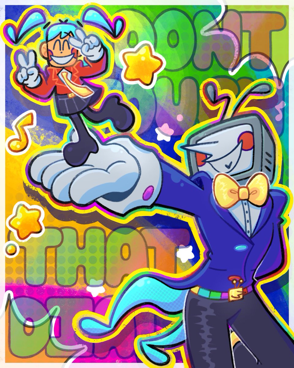 im super late to this but, LIKE FATHER LIKE DAUGHTER HEHEHAHA #STATICMIKU #DELTARUNE #tenna #miku