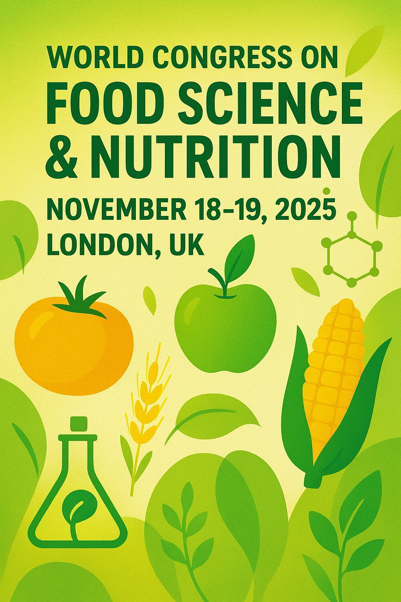 swhitmore__'s tweet image. &quot;Shaping the future of food with innovation, sustainability, and science — where ideas grow into solutions for a healthier world.&quot;
#FoodScience #FutureOfFood #FoodInnovation #SustainableNutrition #AgriTech #FoodTechnology #GlobalFoodSummit #ScienceForSustainability #FoodResearch