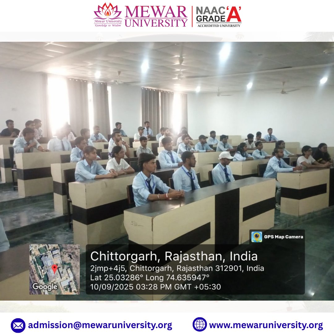 universitymewar's tweet image. 📢 Technical Quiz Alert! ✨
Mewar University, Chittorgarh proudly organized a Technical Quiz on "Bureau of Indian Standards" on 10th September 2025. 🏅📚

#MewarUniversity #TechnicalQuiz #BureauOfIndianStandards #KnowledgeToWisdom
