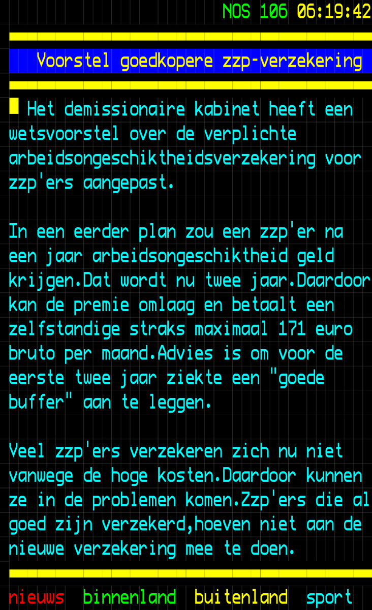 Maar als je boven de 55 willen ze niet verz.