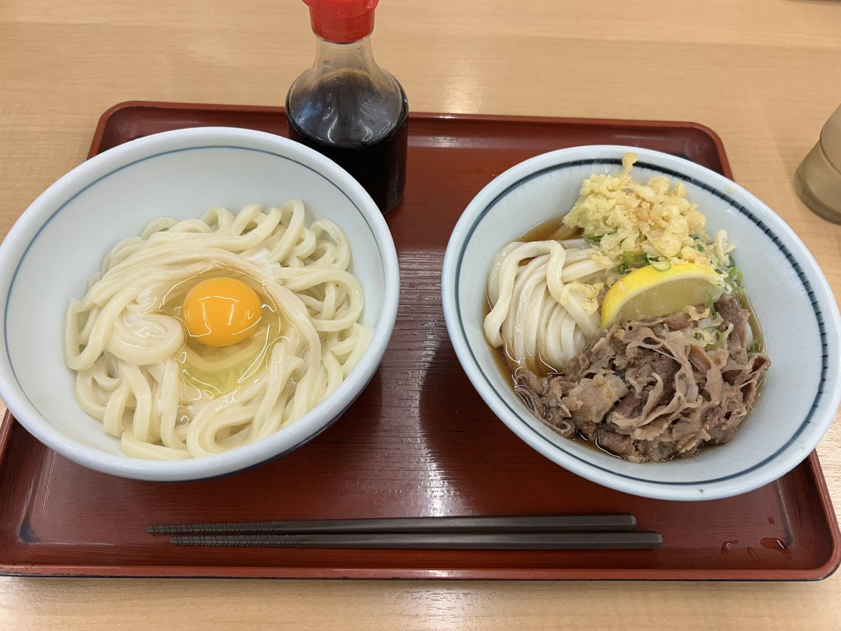 kitakawa11's tweet photo. 仕事で2年ぶりの香川
SUNABACO高松には寄れませんでしたが、今回もたくさんうどんを食べました
(1泊2日で4店舗6杯)

①もり家 高松シンボルタワー店
② 北古馬場ごえもんうどん
③さか枝うどん 南新町店
④釜あげうどん  おか島

どこも最高にうまかった！
また行きます🍜
#うどん https://t.co/rxHHTK5Aj6