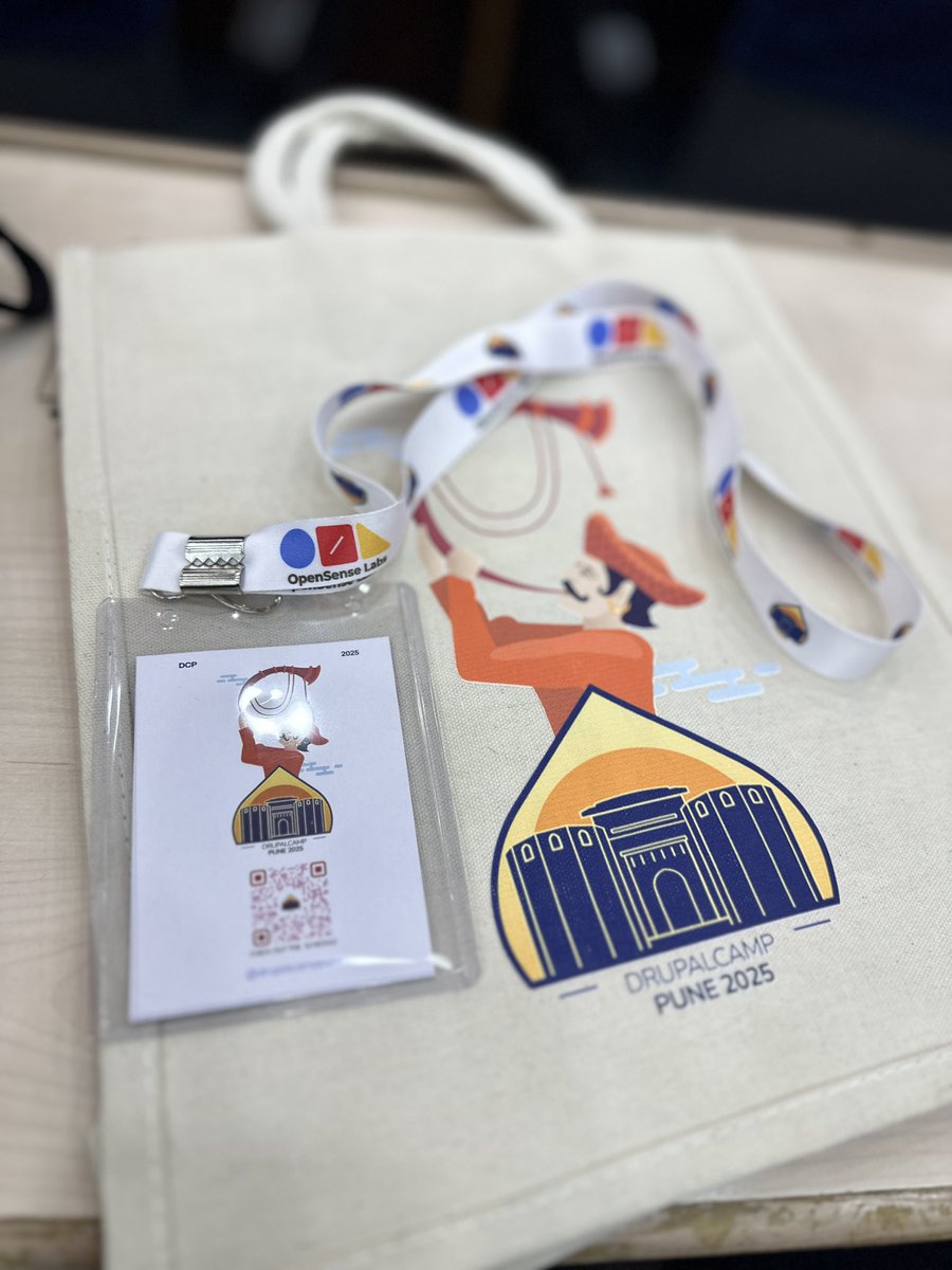 I have arrived at #DrupalCampPune2025