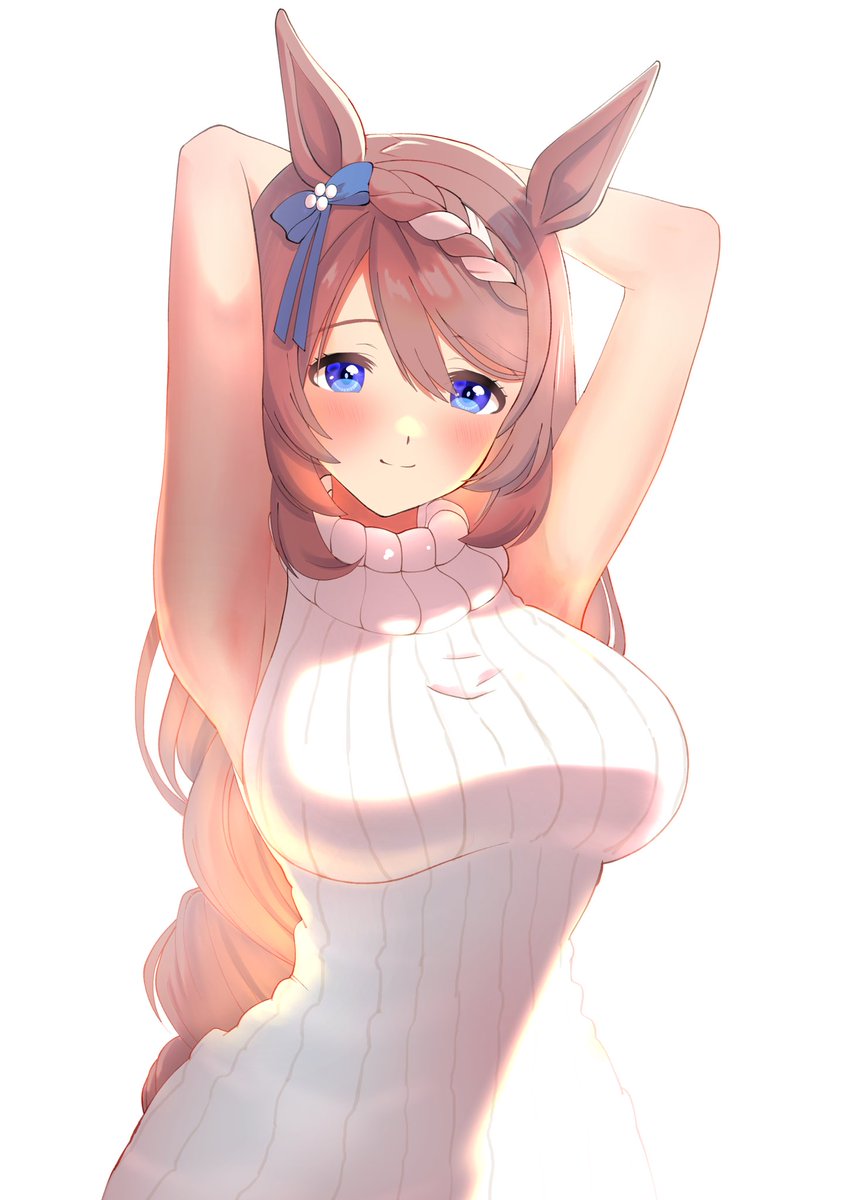 スーパークリーク(ウマ娘) 「#3連休はフォロワーが増えるらしい スーパークリークが好きです 大好きです 愛し」|鳴海ユキのイラスト