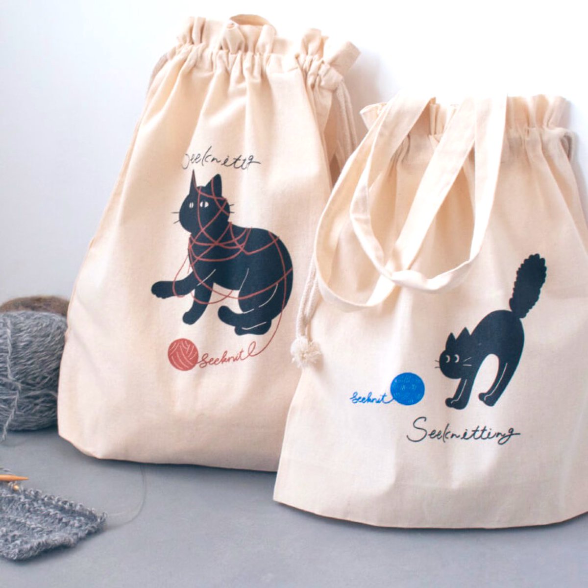 seeknitのプロジェクトバック可愛すぎん？