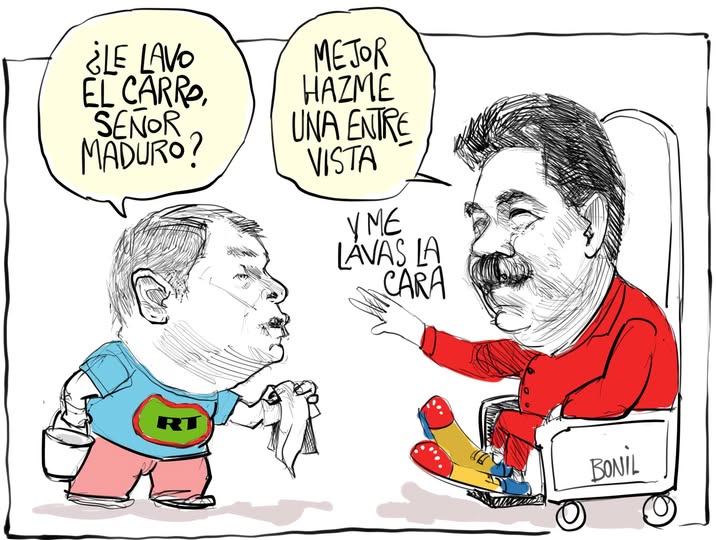 Ya fue mucho esta caricatura de Bonil: